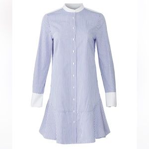 Tory Burch Cora Stripe Shirtdress  Size 2